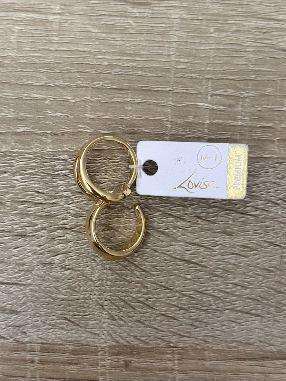 Lovisa Golden Poise Ring NWT